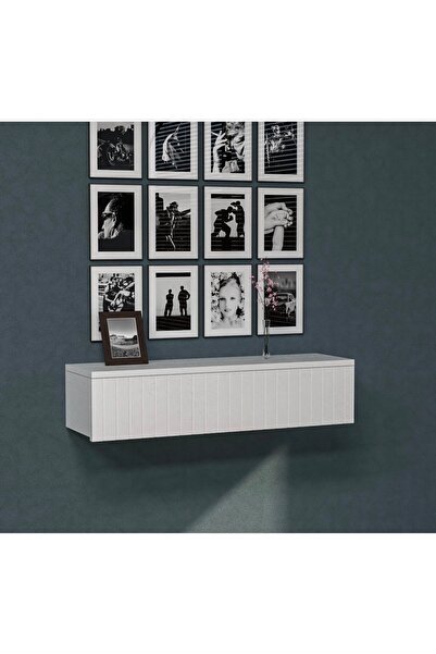 Ömür hobi konsol tek büyük çekmeceli Dresuar %100 MDF (80x26x20)