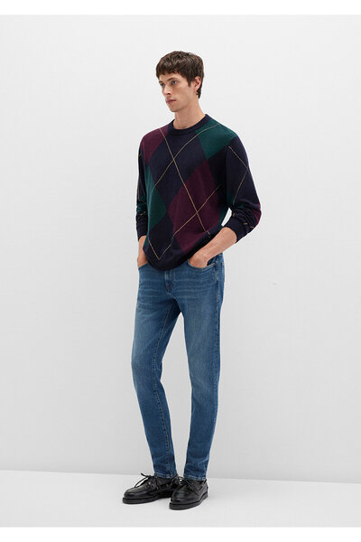 Mavi Pantaloni James Classic Denim Indigo Mavisi Puslu 0042487697