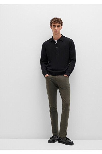 Mavi Παντελόνι Jake Black σε σκούρο πράσινο γκαμπαρντίνα 0042290685