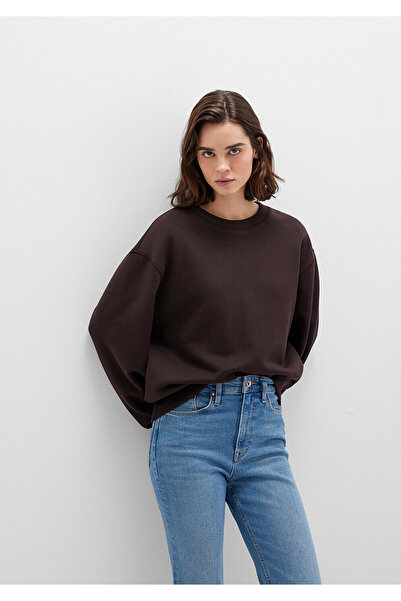 Mavi Crew Neck Brown Sweatshirt 1S10390-70240