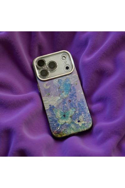 HYPERSOFT حافظة فاخرة لهاتف آيفون 15 برو ماكس (6.7 بوصة) متوافقة مع نمط ثلاثي...