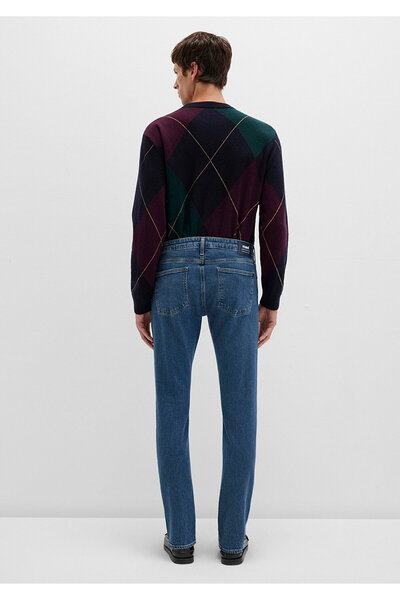 Mavi Pantaloni James Classic Denim Indigo Mavisi Puslu 0042487697