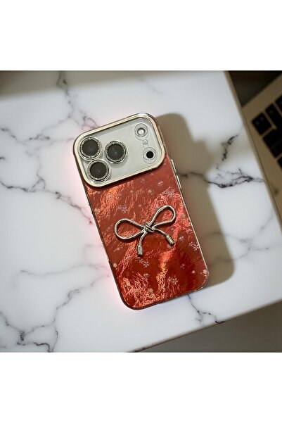 HYPERSOFT iPhone 16E (6.1 Inch) Compatible Patterned Hologram Glitter Lux Cas...