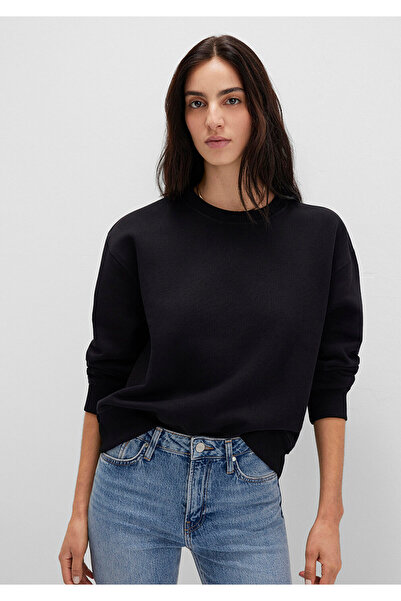 Mavi Crew Neck Black Sweatshirt 1S10390-900