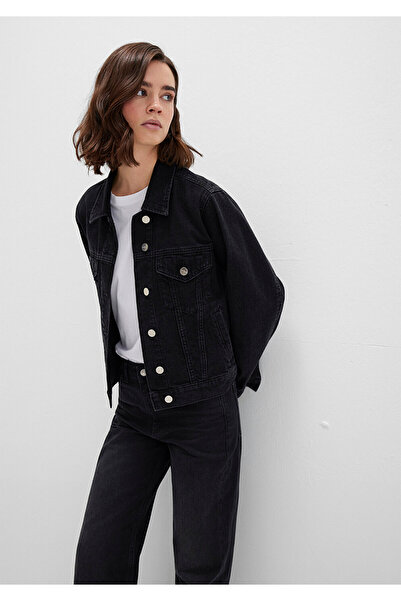 Mavi Men's Black M1110505-89163 Denim Jacket