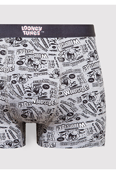Mavi Graue Boxershorts mit Tasmanischer Monster-Aufdruck 0911983-24386