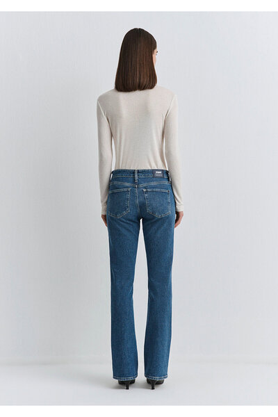 Mavi Pantaloni de blugi Molly Classic Denim Indigo Blue 1013690520