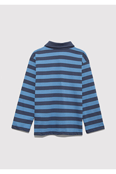 Mavi Tricou polo cu dungi Loose Fit / Loose Casual Cut 6610353-89154