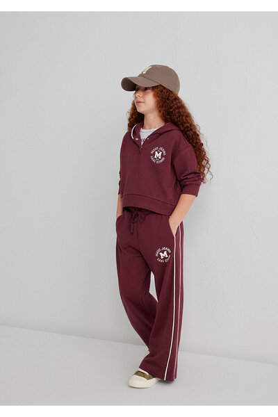 Mavi Jeans Printed Burgundy Sweatpants 7010032-70393