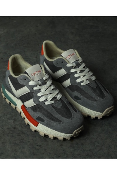 Lufian 121230035 Stella Leather Unisex Sneaker Shoes Gray