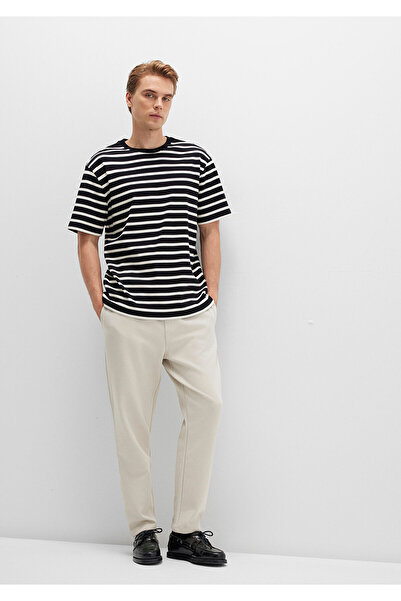 Mavi Beige Knitted Interlock Pants 0010521-70144