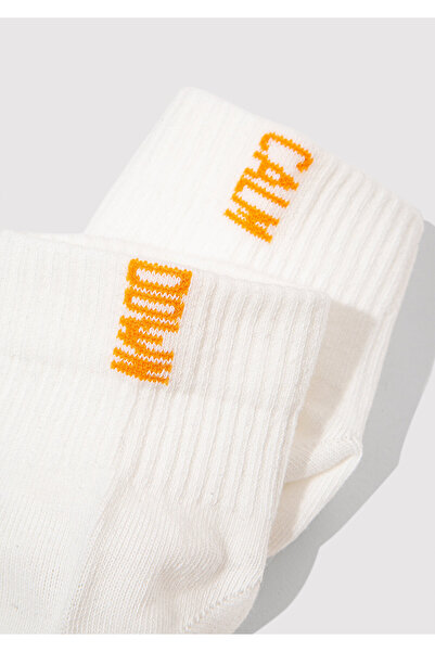 Mavi Calm down Printed Ecru Booties Socks 0911605-20454