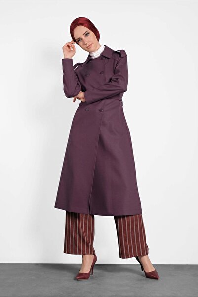 Alvina Крузаний пальто з поясом 90044