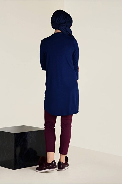 Alvina Cycling Collar Knitting Tunic 4578