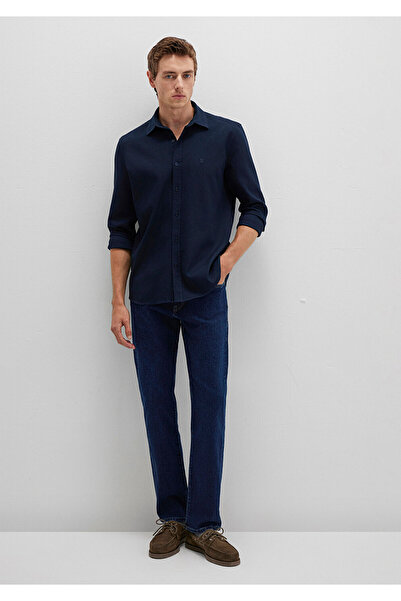 Mavi Marineblaues Hemd Slim Fit / Enganliegend 0211656-80872