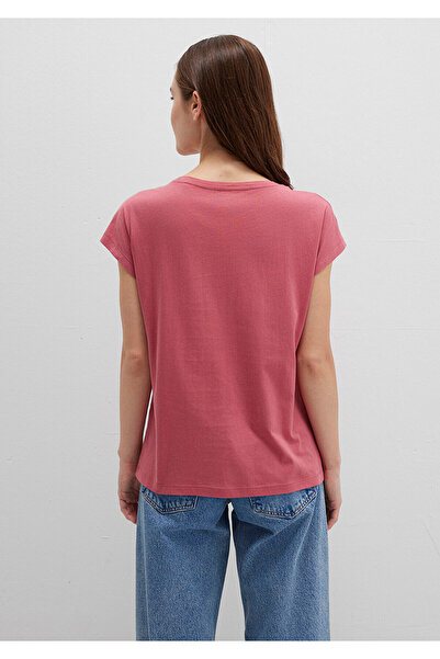 Mavi Rosa T-Shirt mit Blumenmuster, reguläre Passform / normaler Schnitt 1613480-71104