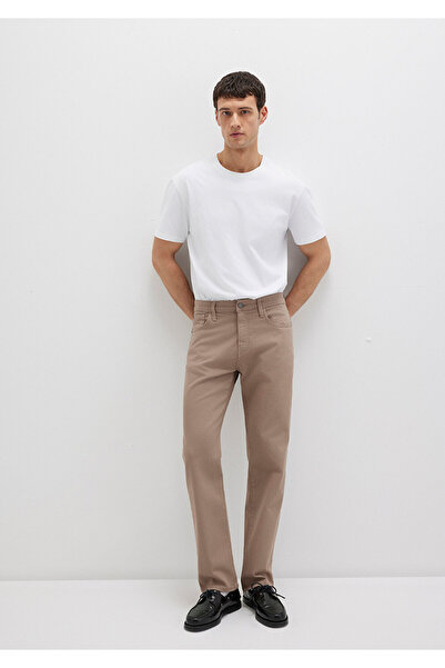 Mavi Παντελόνι Lisbon Beige Denim Gabardine 0010039-90681