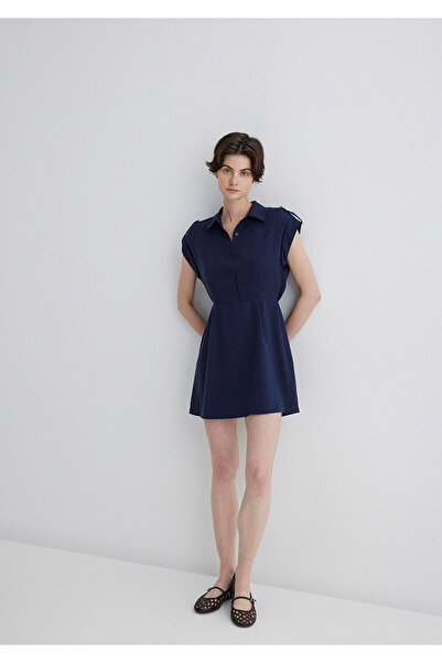 Mavi Φόρεμα πουκάμισο σε μπλε ναυτικό χρώμα 1310758-70492