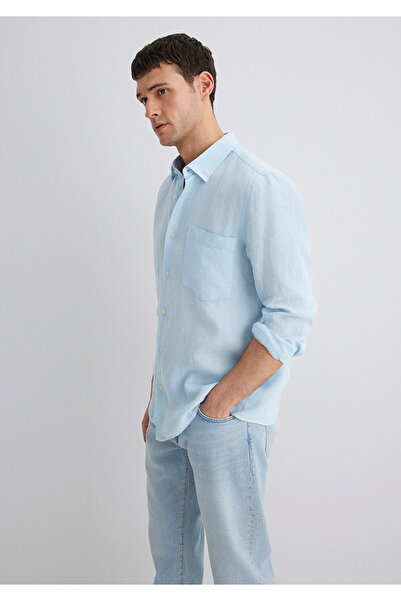 Mavi Linen Shirt Regular Fit / Regular Cut 0211472-70815