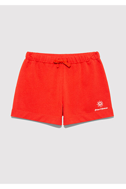 Mavi Jeans Printed Red Shorts 7410007-84531