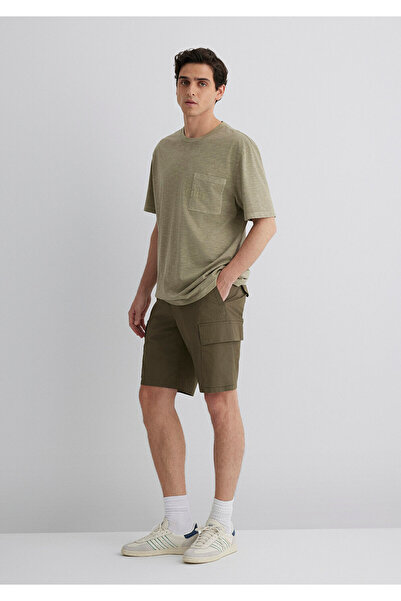 Mavi Khaki Cargo Shorts 0410262-80769