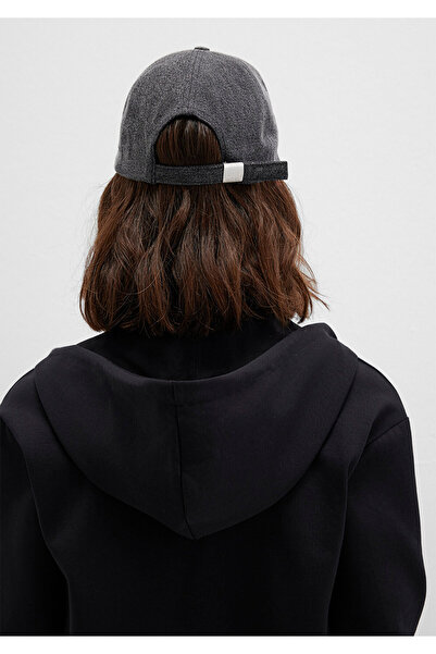 Mavi Cat Embroidered Anthracite Hat 1913287-22864