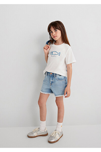 Mavi Melissa Açık Mavi Jean Şort 7410655-89489
