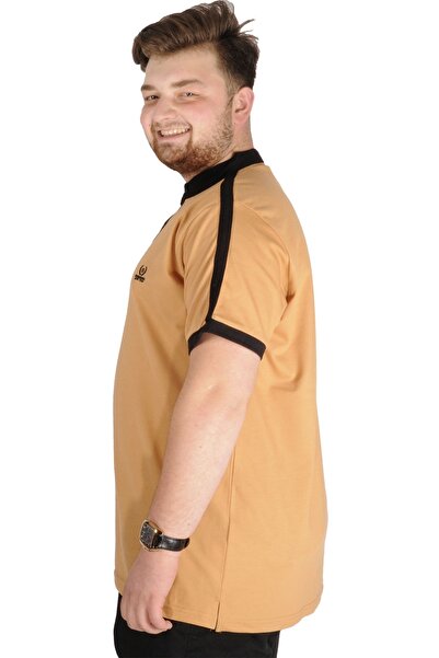 ModeXL Mode Xl T-shirt Polo Hkm Collar Pike Mode Team 21556 Mustard