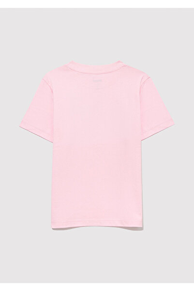 Mavi Koszulka z nadrukiem z logo w kolorze różowym, regularny krój / normalny krój 7610109-86953