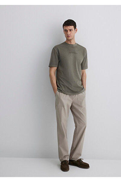 Mavi Beige Lyocell Trousers 0010156-80697