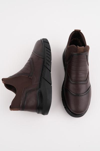 Deripabuc Genuine Leather Brown Men's Leather Boots Mrd15-0831