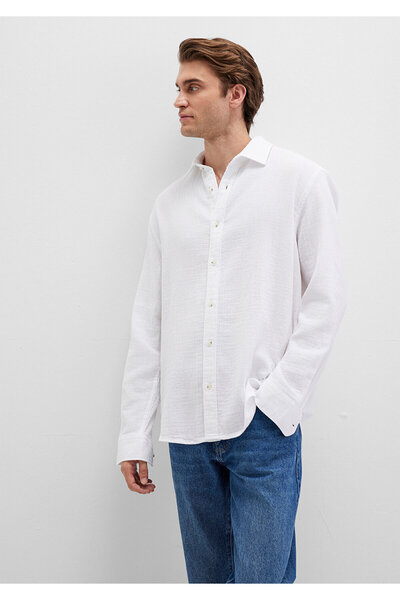 Mavi White Shirt Regular Fit 0211518 -620