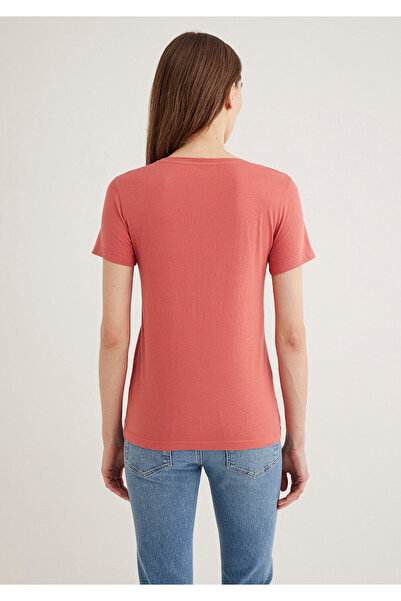 Mavi Rosa T-Shirt mit Schmetterlingsdruck Slim Fit / Slim Fit 1613196 -71102