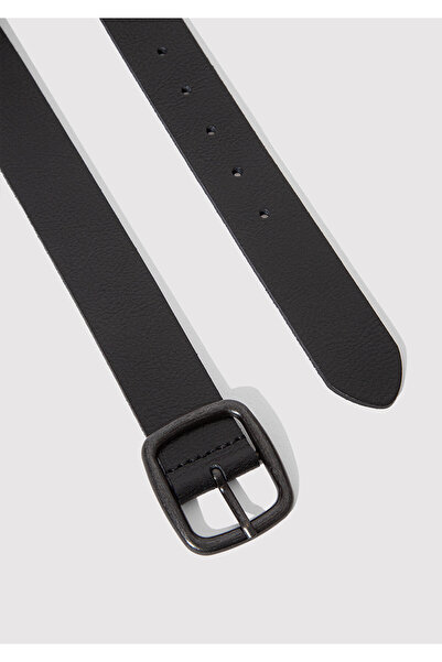 Mavi Schwarzer Ledergürtel 0911878 -900