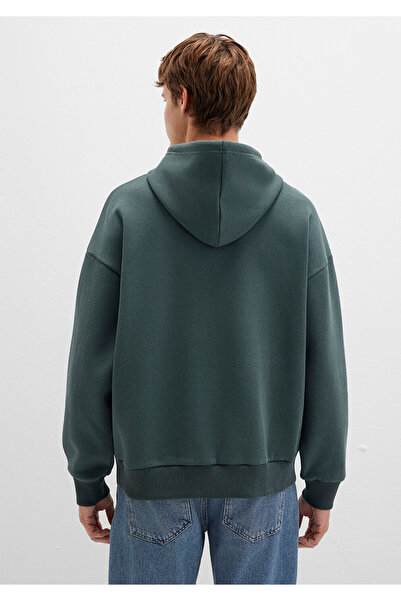 Mavi Πράσινο φούτερ με κουκούλα με λογότυπο 067149 -71598