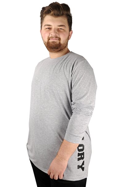 ModeXL Mode Xl Μπλουζάκι μεγάλου μεγέθους Crew Neck Glory 21193 Grimelanj