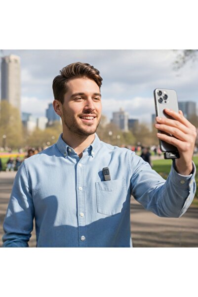 Jmary MW-17 Wireless Lavalier Microphone USB-C for Android, 2.4GHz Clip-On, Noise Reduction