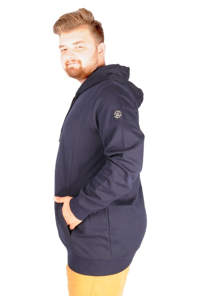 ModeXL Чоловічий світшот з капюшоном - Mode XL, Steellock MD 21506 Синій