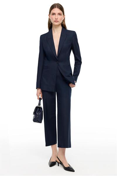 Perspective Lacivert Ginas Regular Fit Ceket