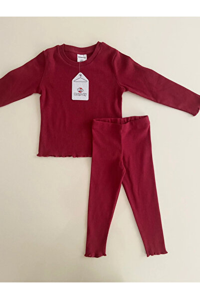 Rolypoly Roly Poly Children's 2-Piece Set - Burgundy