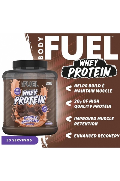 applied nutrition Bodyfuel ™   Whey Protein 1.8kg Double Chocolate Flavored