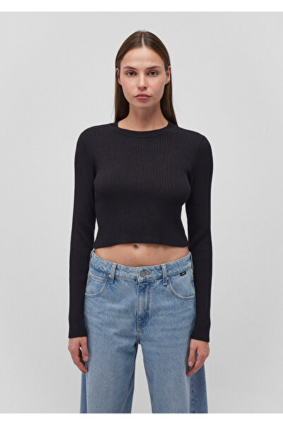Mavi Crew Neck Black Sweater Fitted / Fitted Cut 1710518 -900