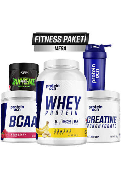 Proteinocean Fıtness Paketi Mega - Muz Ahududu