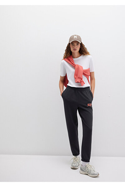 Mavi AnthracitE logo PrintEd SwEatpants - 1010757 -80106