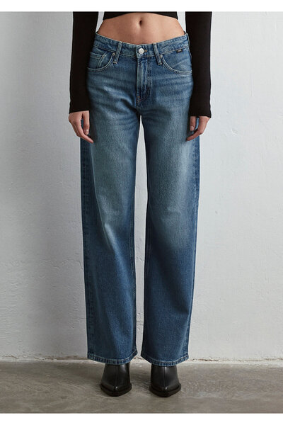 Mavi Pantaloni Jean albastru deschis Taylor Iconic Shaded 1010840 -88195