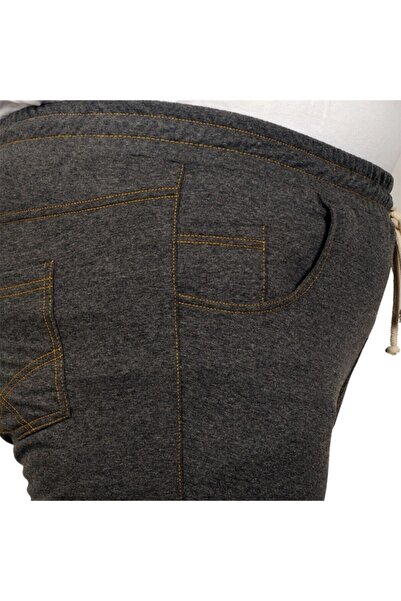 ModeXL Ανδρικό Anthracite Plus Size Seasonal Sweatpants20005