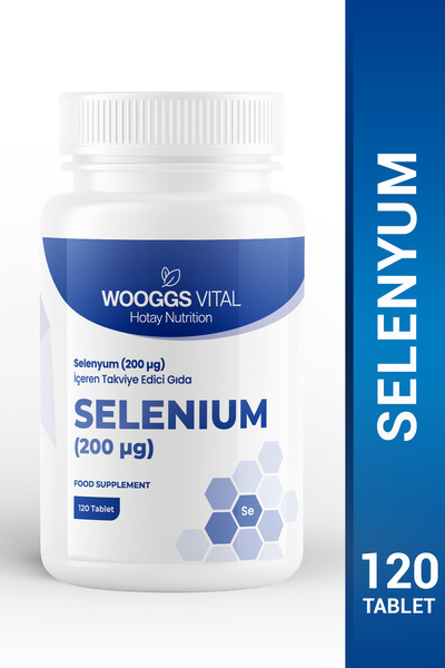 Hotay Nutrition Wooggs Vital Selenyum Günlük Mineral Takviyesi 2 Tablette – 2...