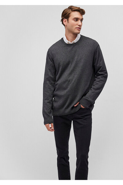 Mavi Cashmere Blended Anthracite Sweater Slim Fit / Slim Fit 0710186 -80023