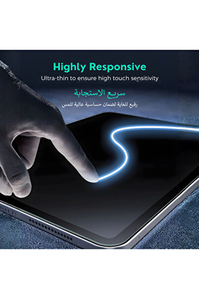 ESR واقي شاشة أرموريت المتين والمقسّى لجهاز آيباد برو 13 شفاف