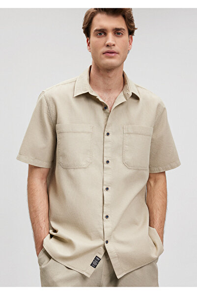 Mavi Καφέ πουκάμισο Regular Fit -0210839-70322